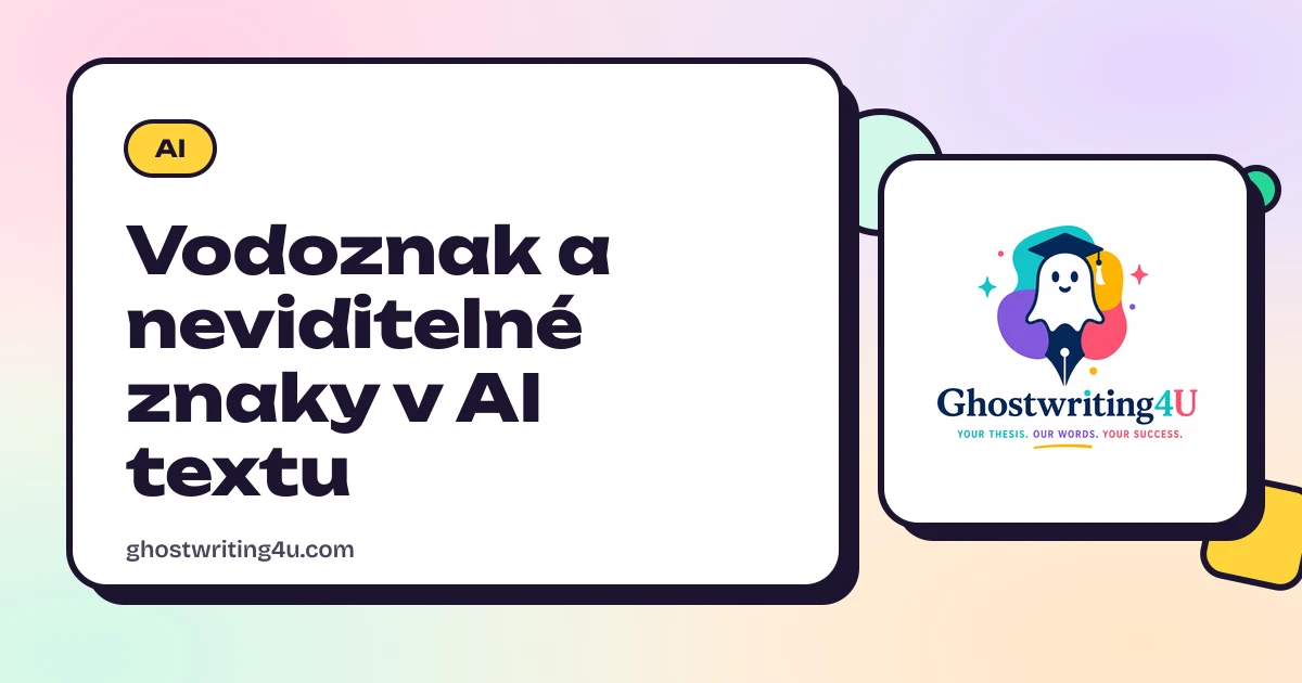 Vodoznak a neviditelné znaky v AI textu: co tam Claude opravdu přidává